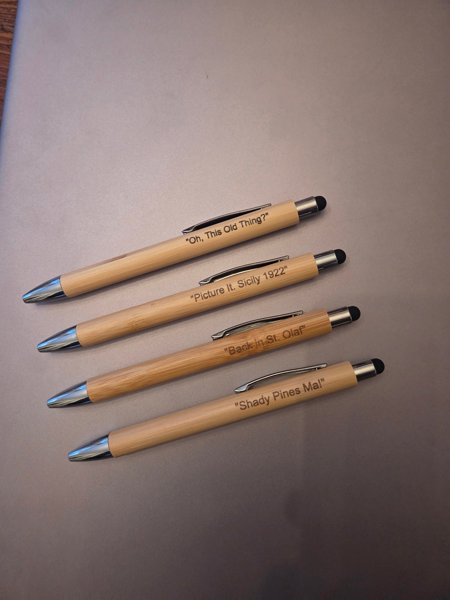 Golden Girls Pens