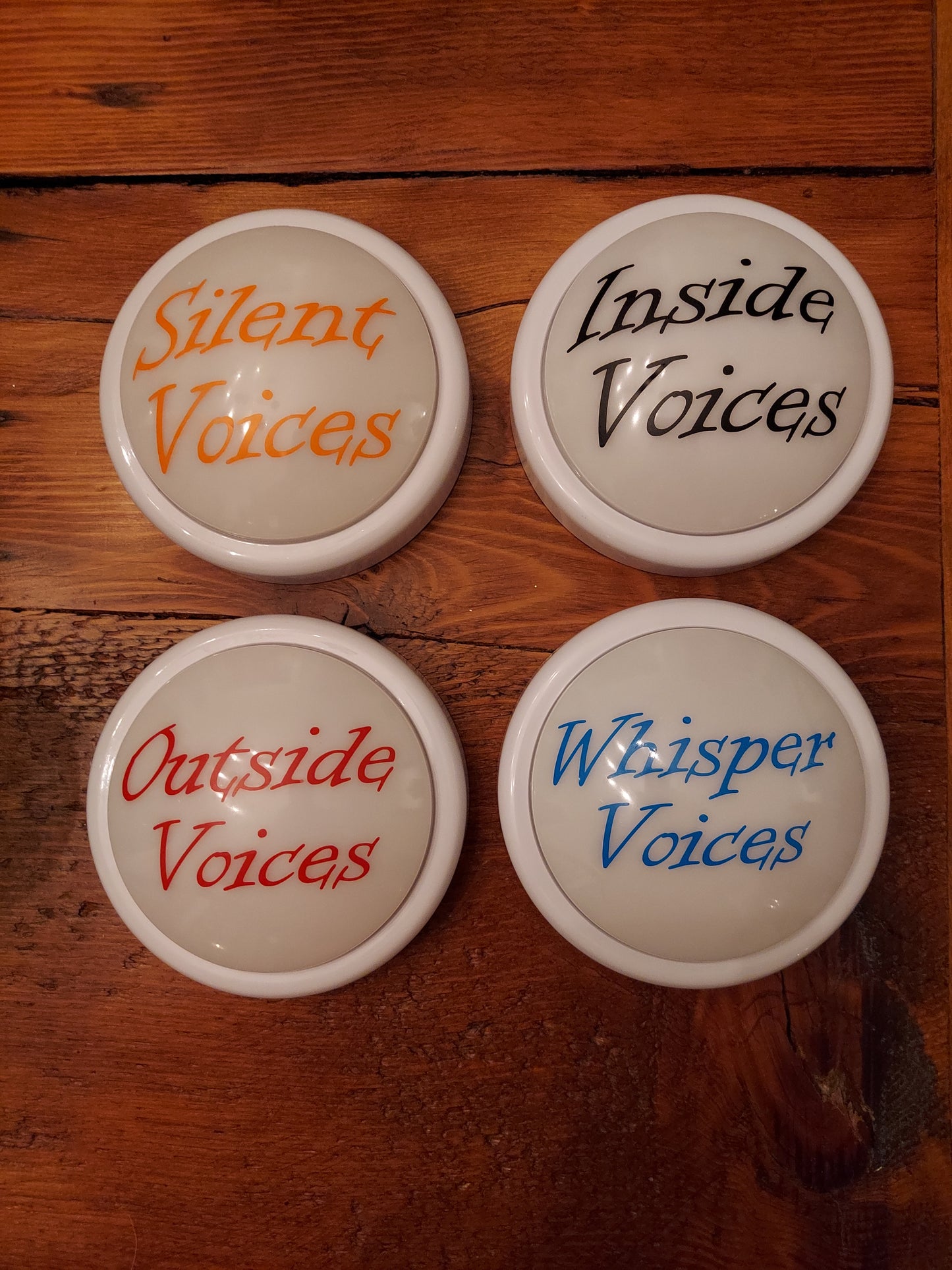 Voice Level Tap Lights