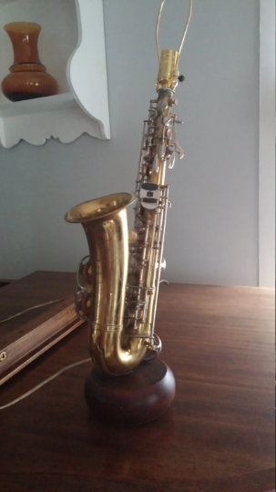 Saxophone Lamp
