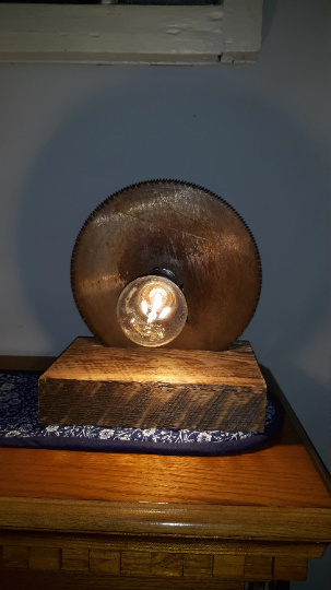 Saw Blade Lamp