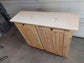 Pine Trash Bin Cabinet