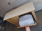 Pine Trash Bin Cabinet