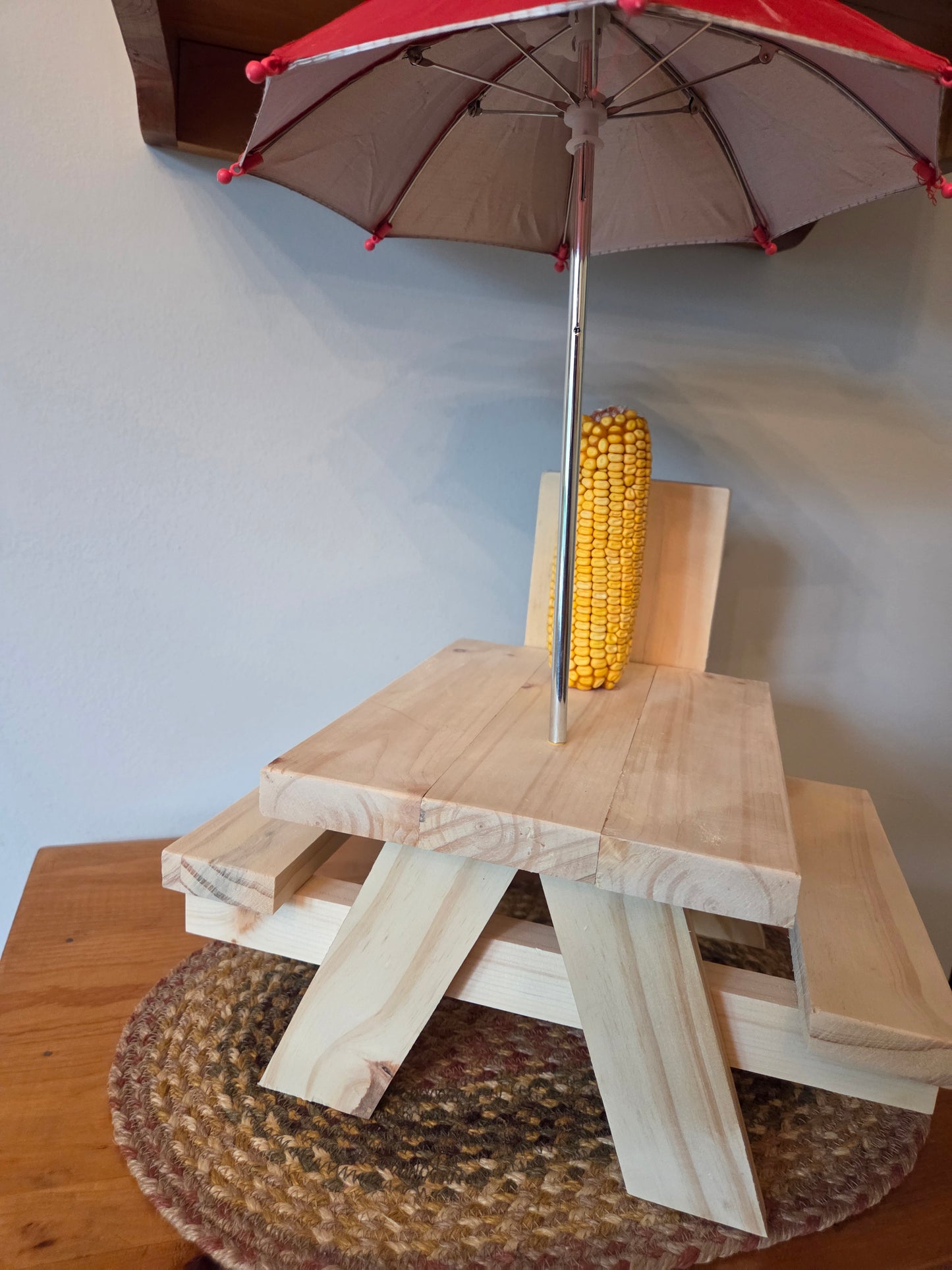 Squirrel Picnic Table