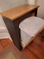 Pine Trash Bin Cabinet