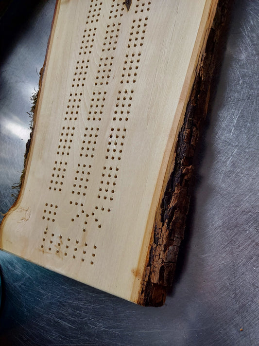 Basswood Cribbage Board
