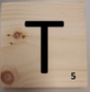 Scrabble Coasters