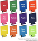 Copy of Personalized Drink Cozy/Cozies