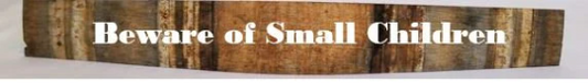 Barrel Stave Sign